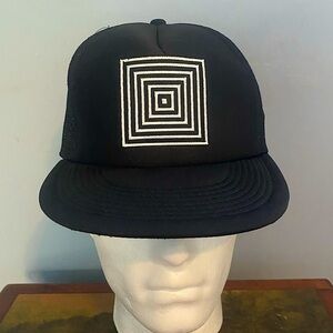 Pandemonium Square Mirrored Printed Snapback Hat♠️